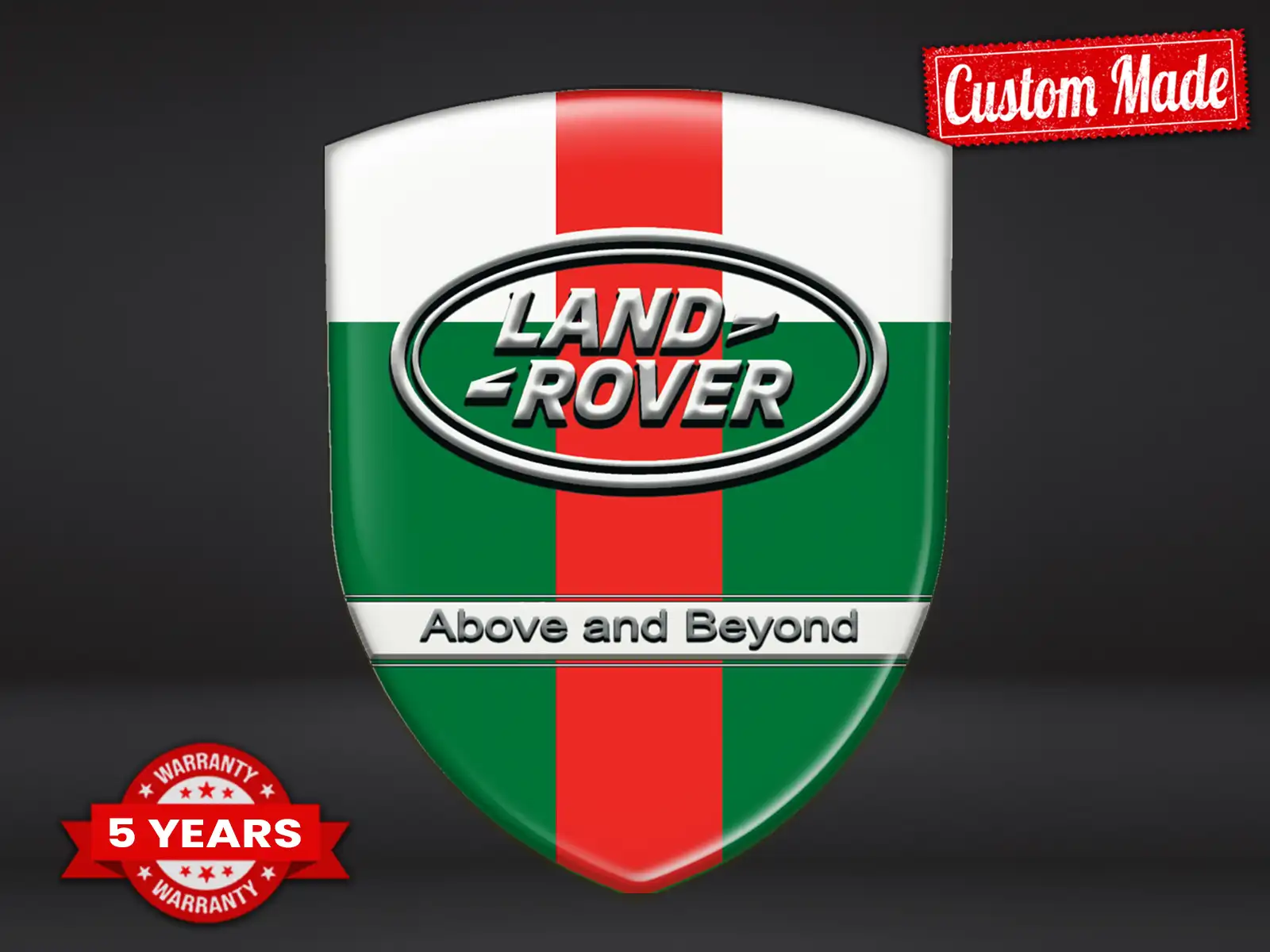 Land Rover Adesivo Parabrezza Moderno Max Durevole Pro Chic